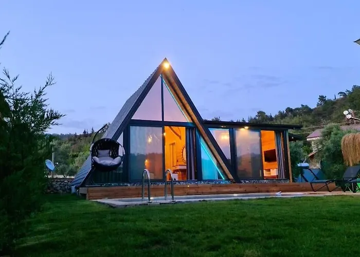 Villa Zeytin Havuzlu jakuzili Fethiye